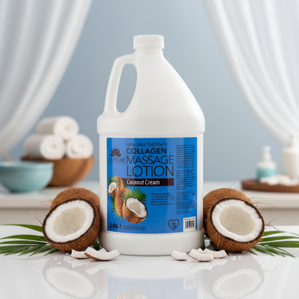 Healing Therapy Collagen Massage Lotion - Coconut Cream - Image 3