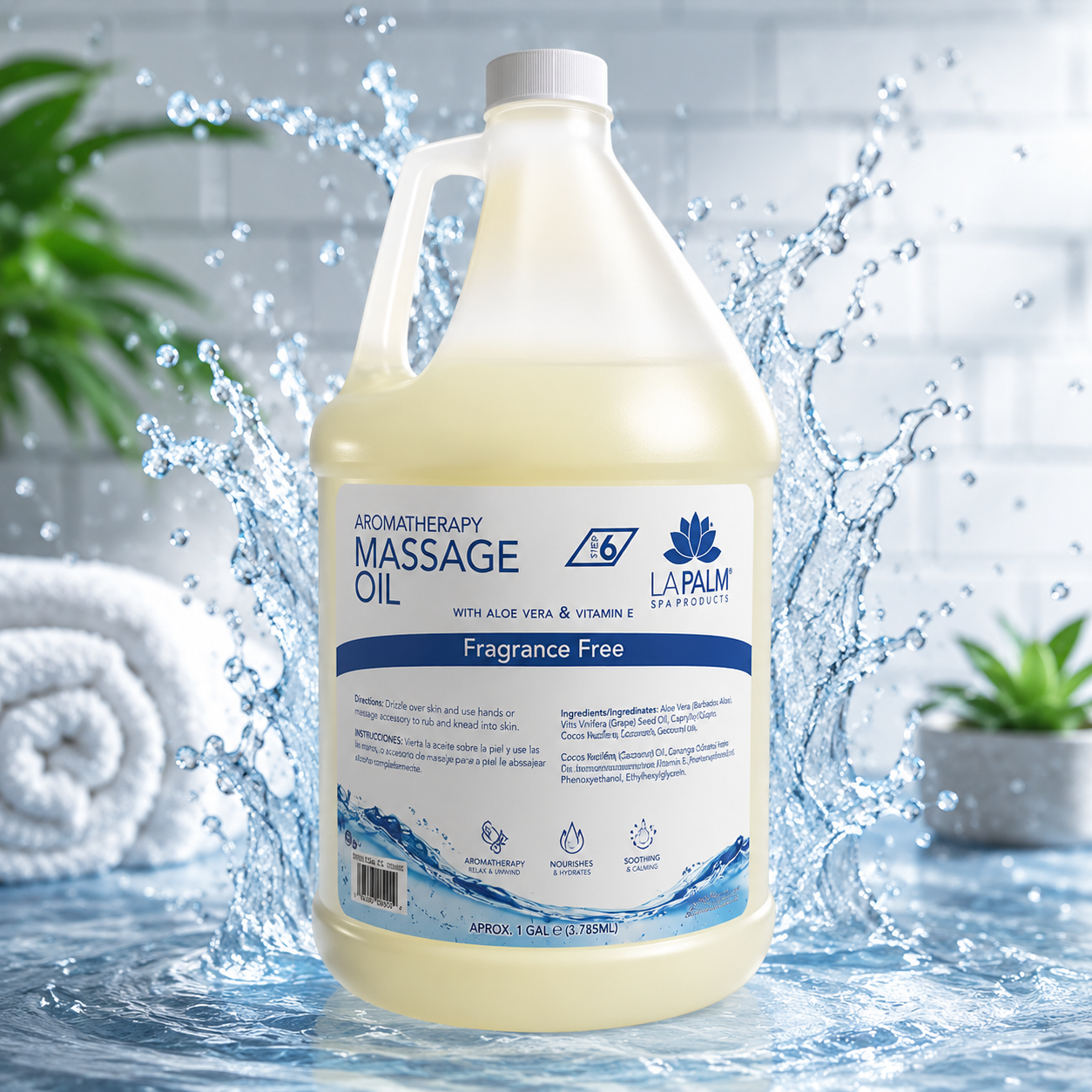 Aromatherapy Massage Oil - Fragrance Free