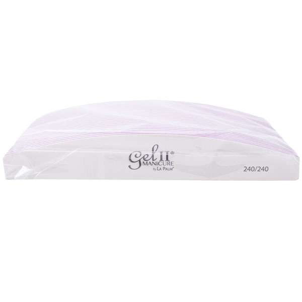 Gel II® Nail Files 240/240 Pack of 25