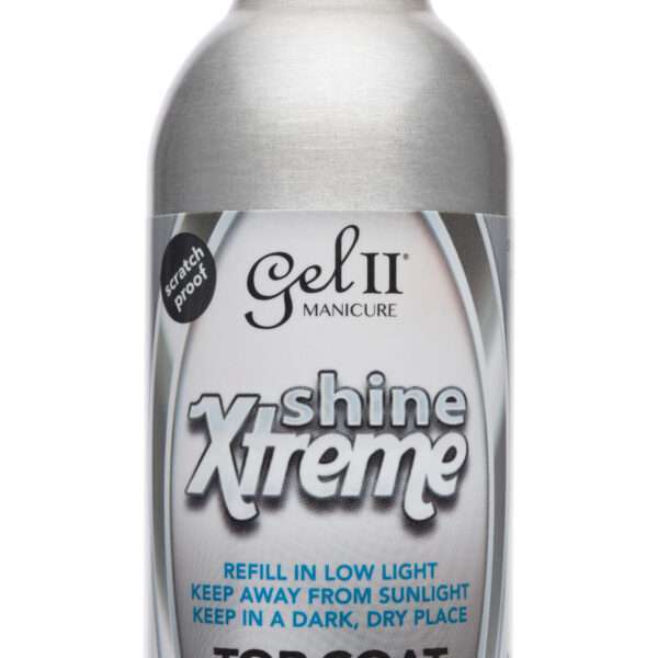 Gel II® Xtreme Shine Gel Top Coat 4oz Refill Bottle